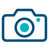 Ícone de filmagem e fotografia - Salazar Digital